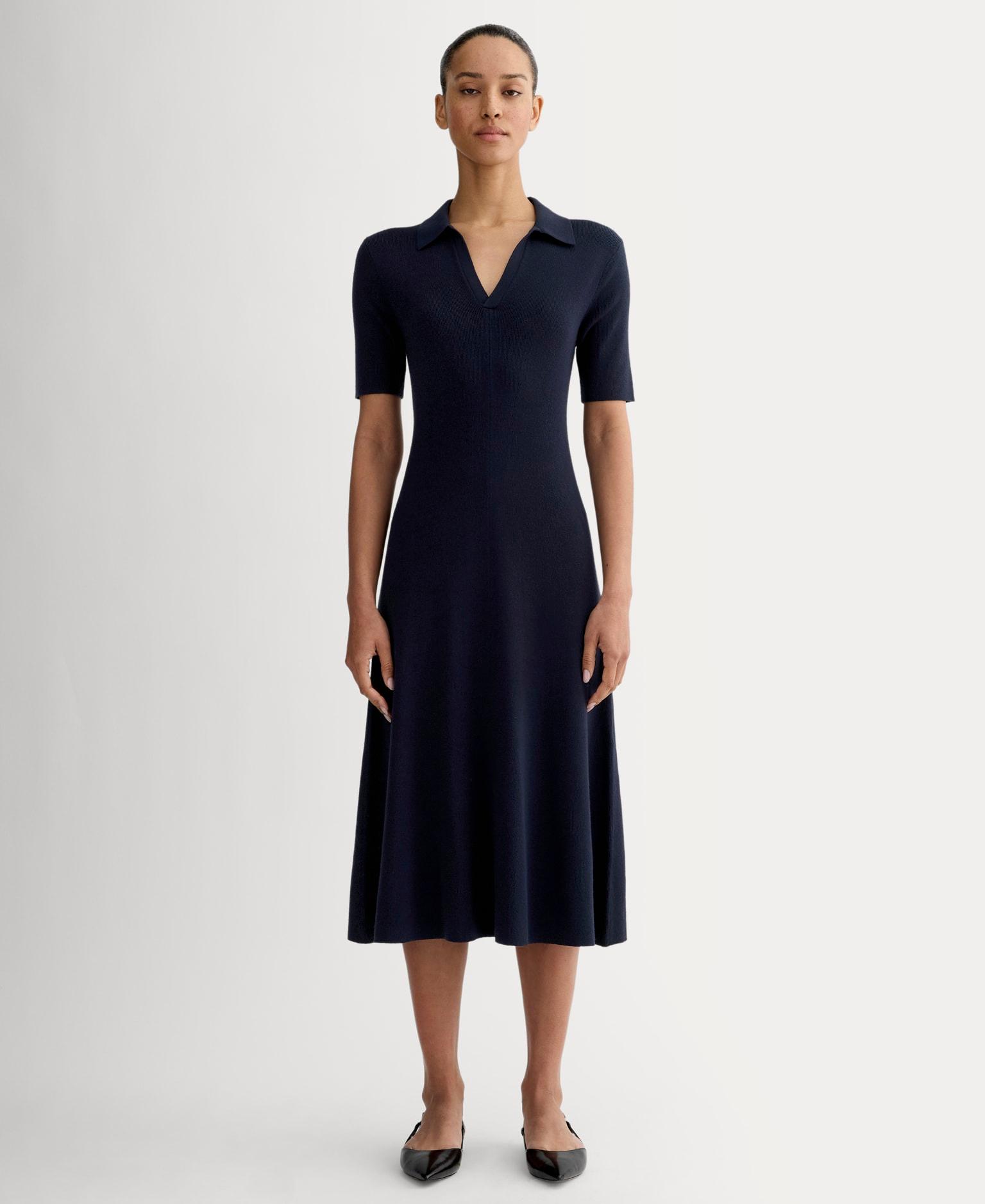 Womens Knit Polo Dress by Everlane Product Image