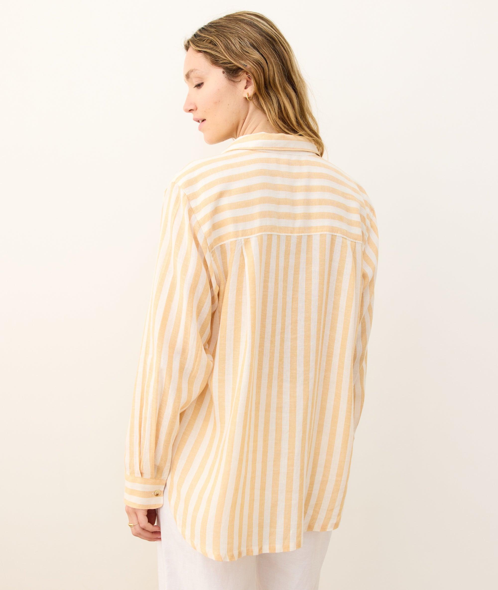 Jane Relaxed Linen Shirt Product Image