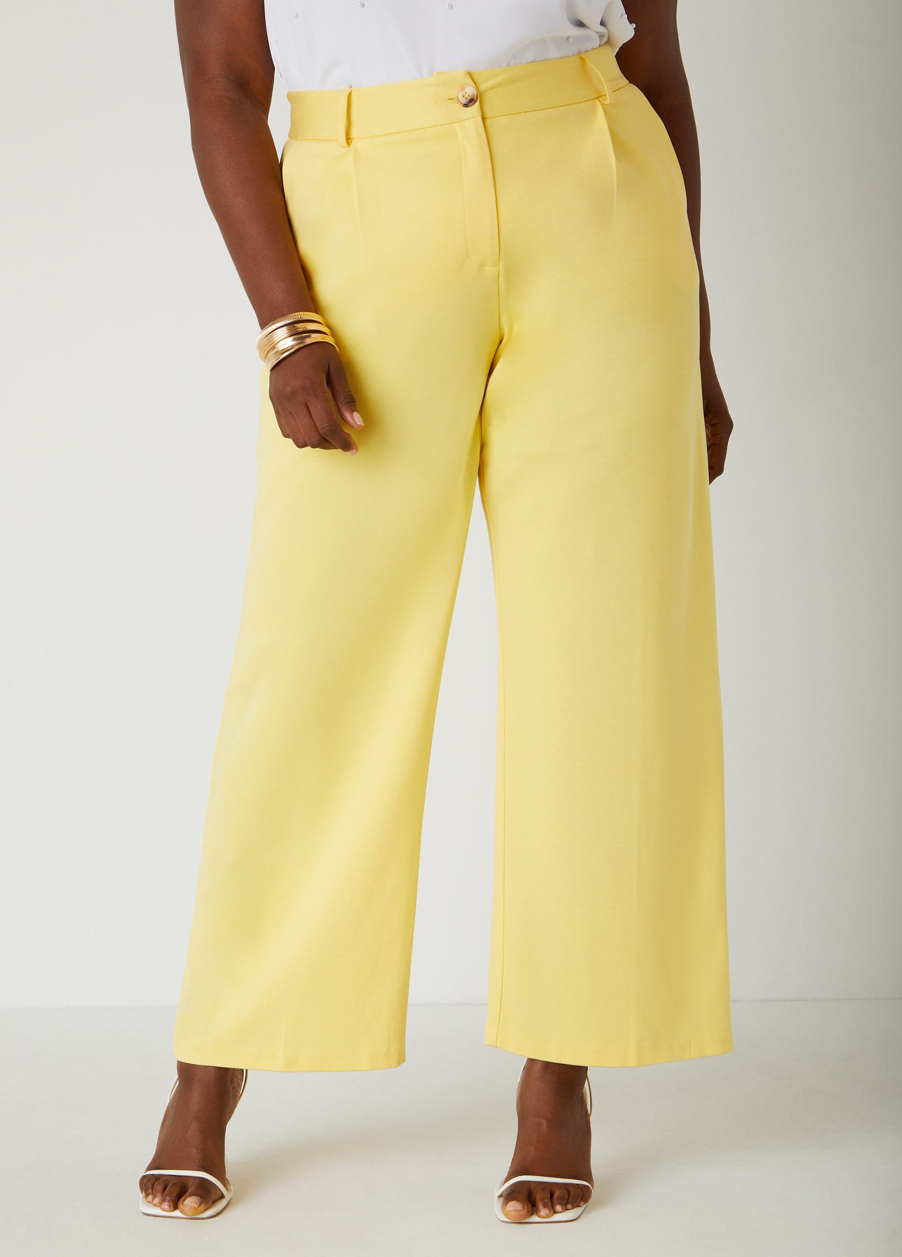 Ponte High Rise Trousers Product Image