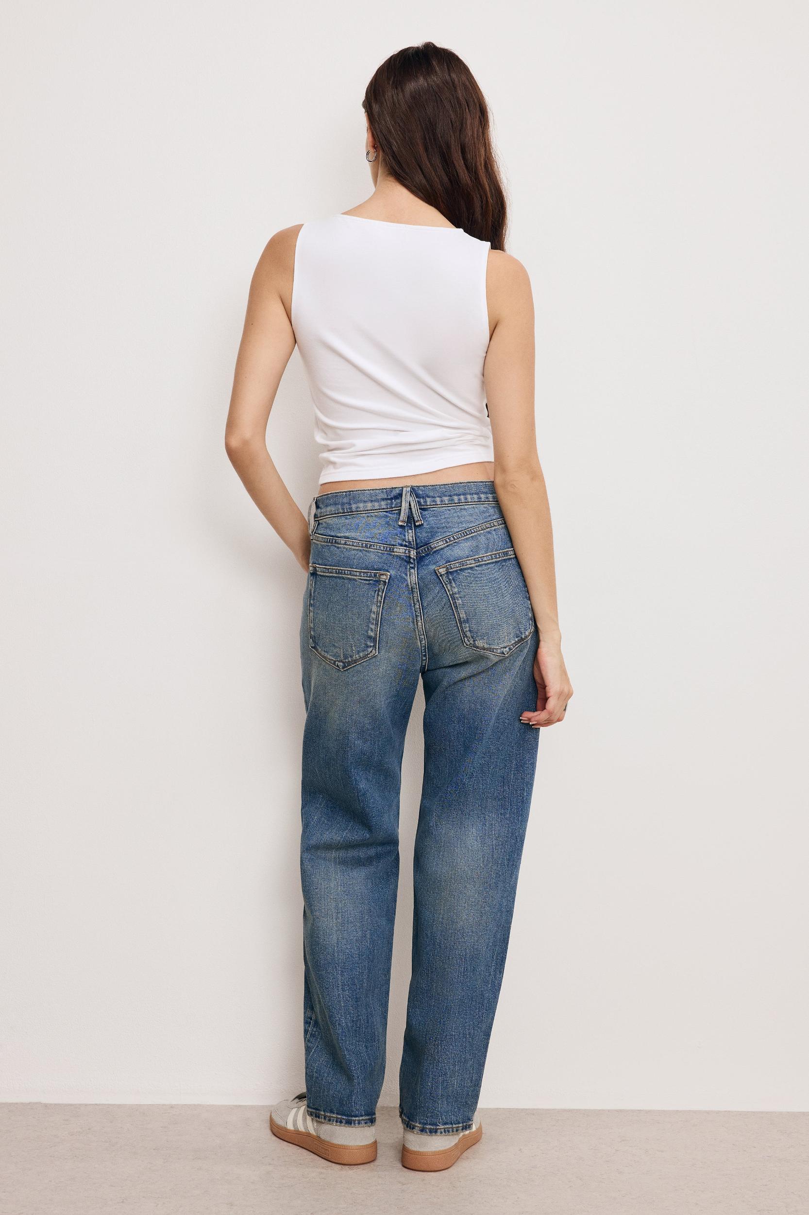 GOOD RELAXED STRAIGHT JEANS | INDIGO868 Product Image