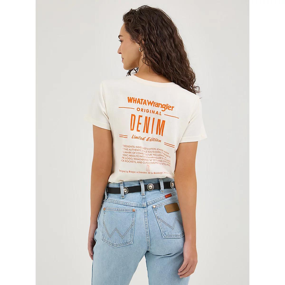 Wrangler x Whataburger Women's Tee in Marshmallow Product Image