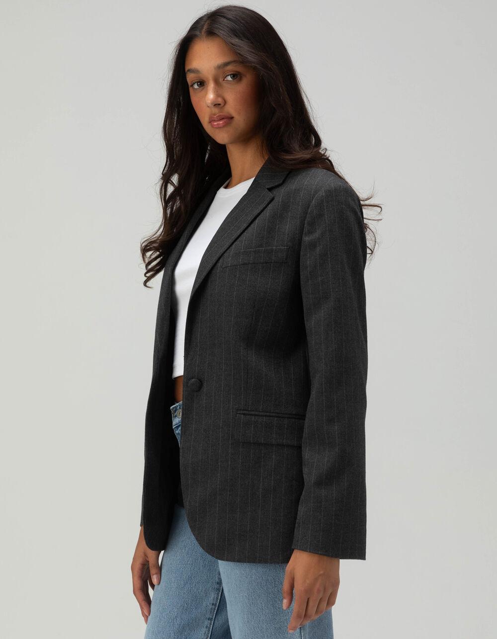 JJXX Ana Mary Womens Blazer - DARK GRAY Product Image