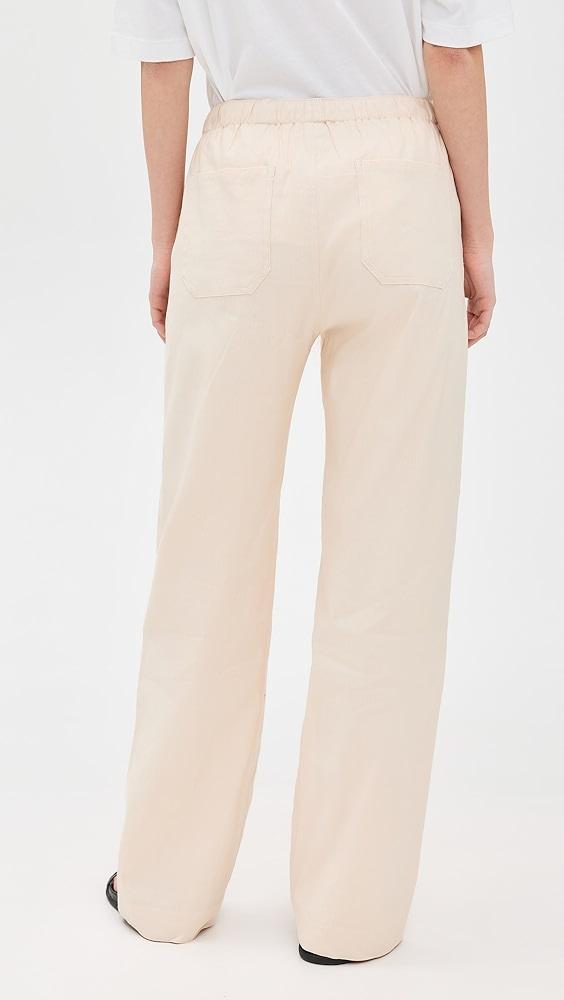 rag & bone Logan Linen Beach Pants | Shopbop Product Image