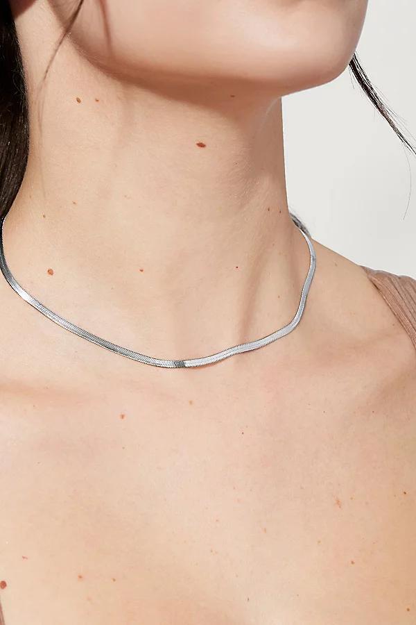 Ana Luisa Ina Herringbone Chain Necklace Womens at Urban Outfitters Product Image