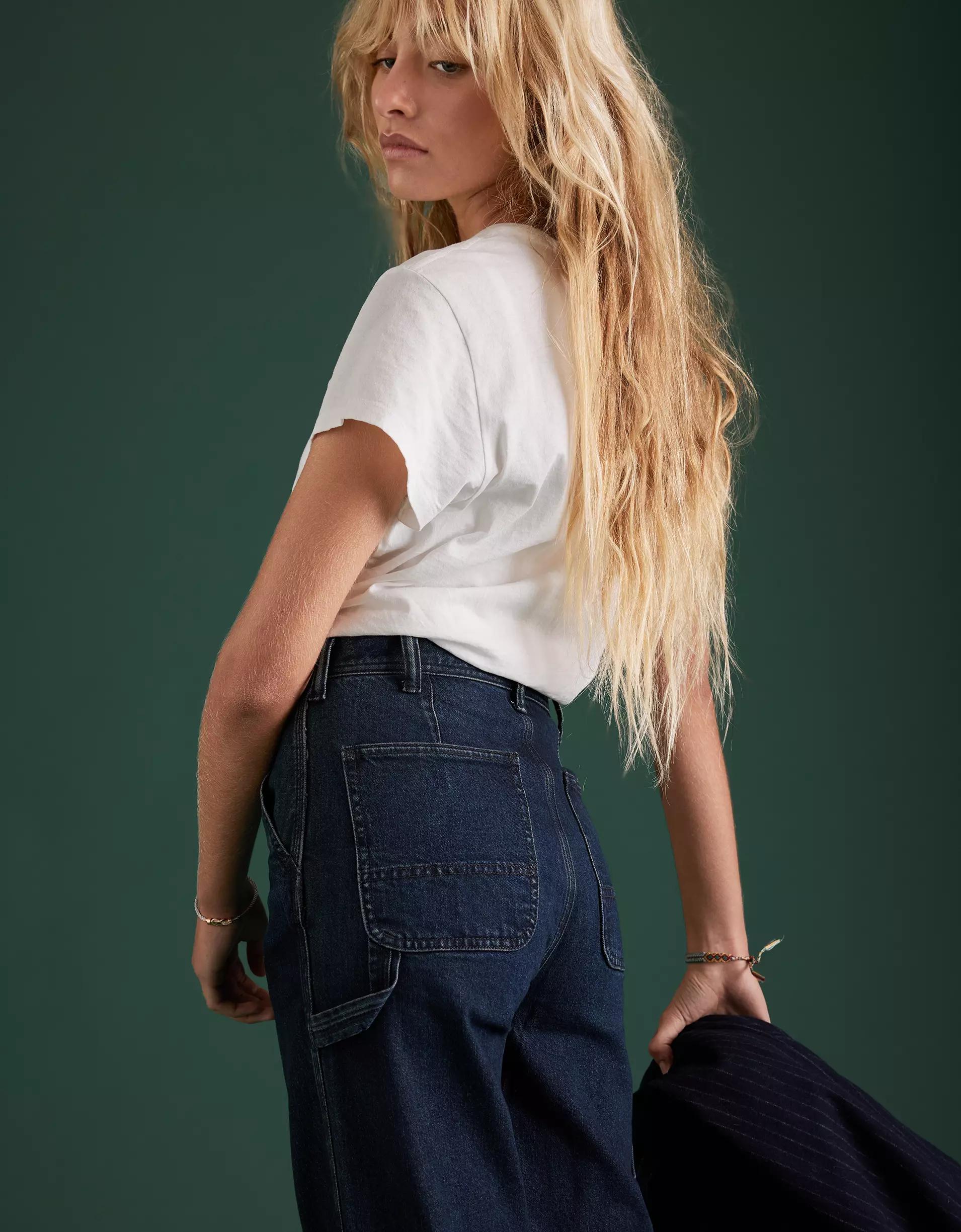 AE77 Premium Stovepipe Carpenter Jean Product Image