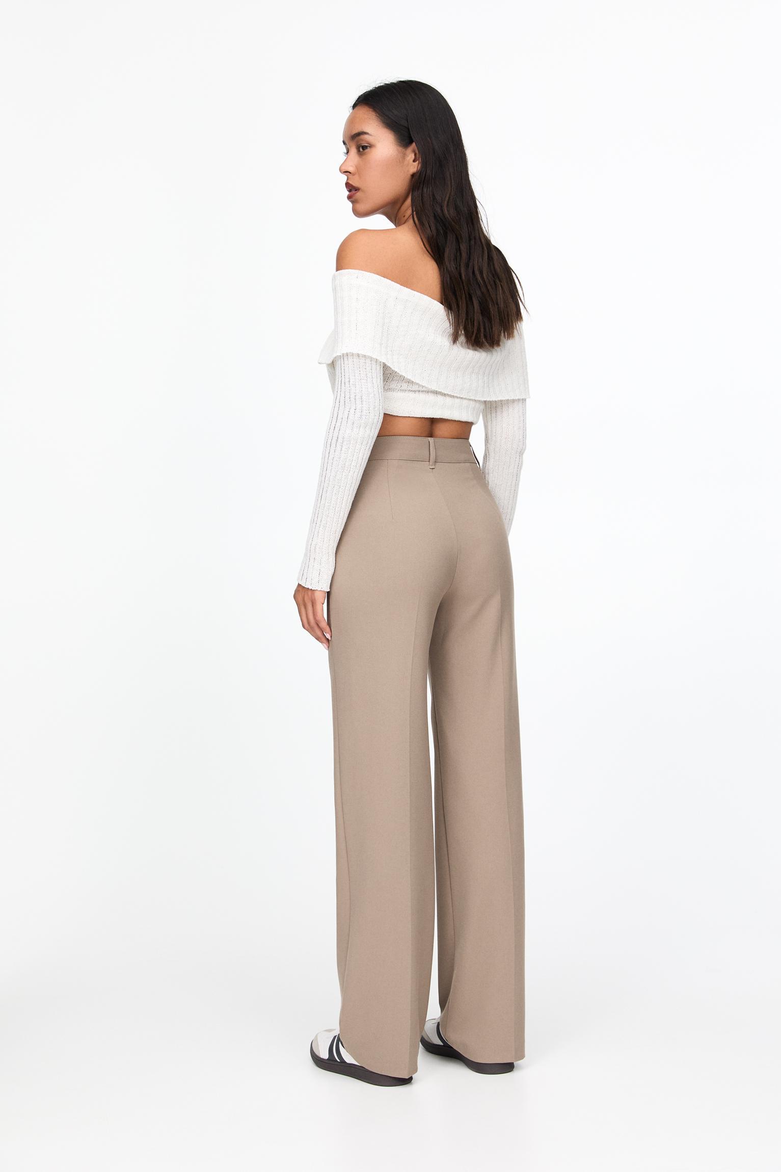 Formal pants with seam detail Product Image