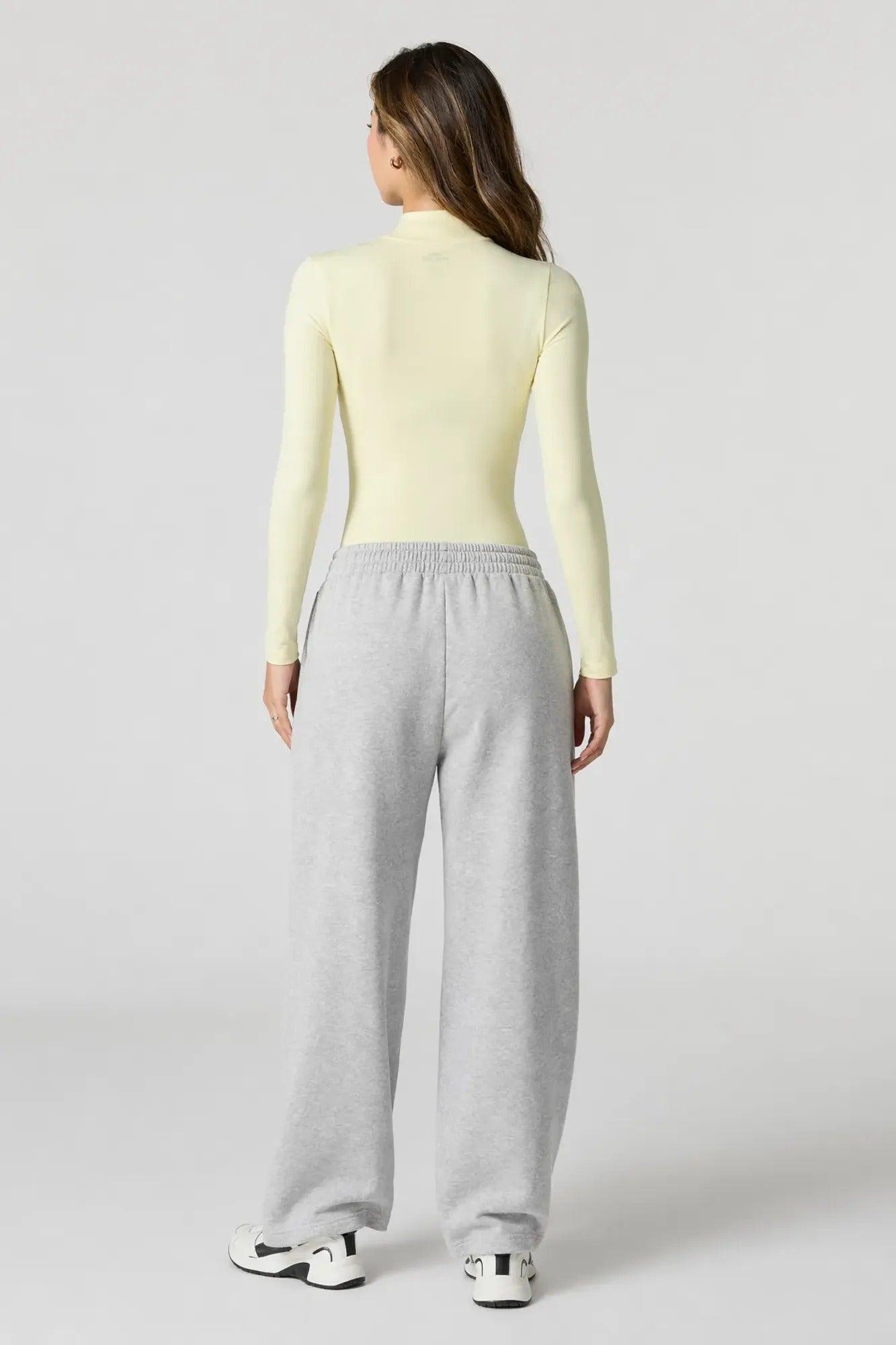 Contour Half Zip Long Sleeve Bodysuit Female Product Image