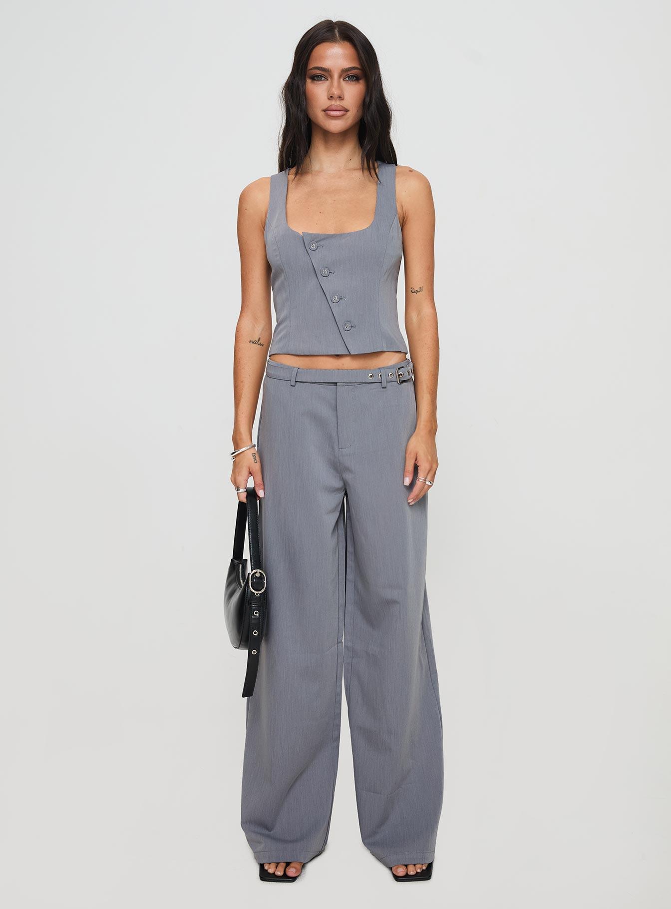 Airi Top Charcoal Product Image