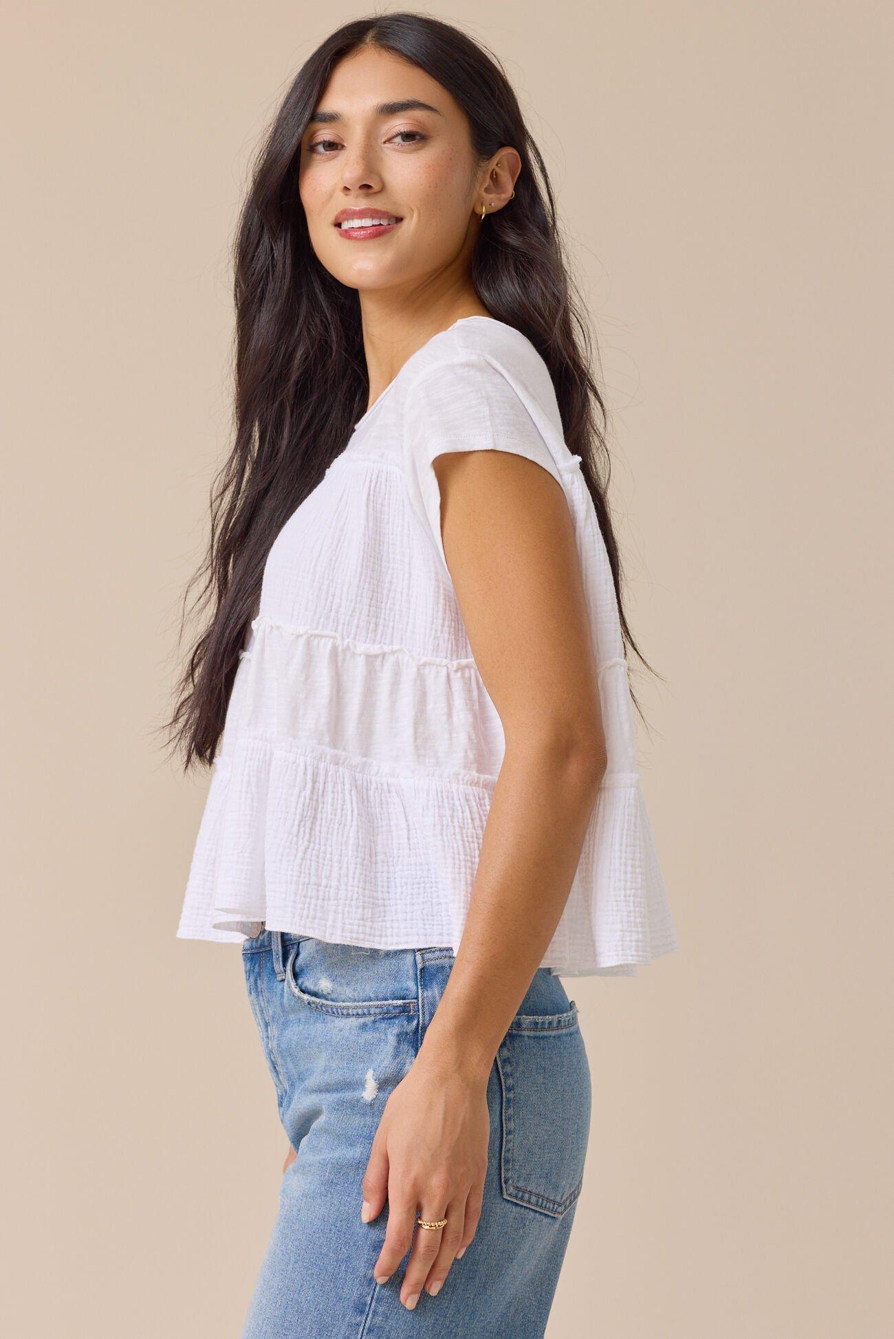 Nicole Ruffle Top Product Image