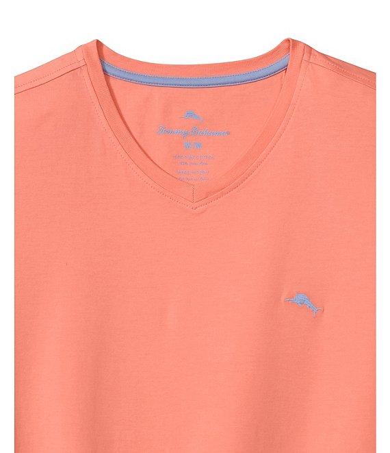 Tommy Bahama Big & Tall New Bali Skyline Short Sleeve V-Neck T-Shirt Product Image