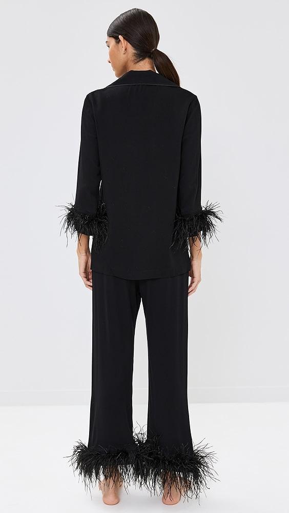 Sleeper Party Pajama Set with Double Feathers | Shopbop Product Image