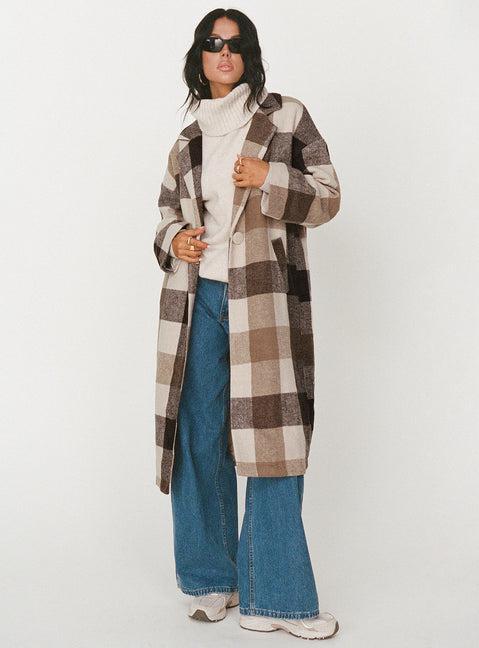 Penelope Coat Beige Product Image