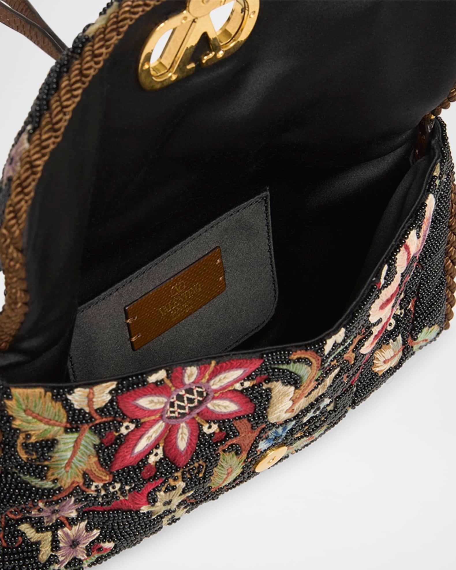 Vain Floral Beaded Shoulder Bag Product Image