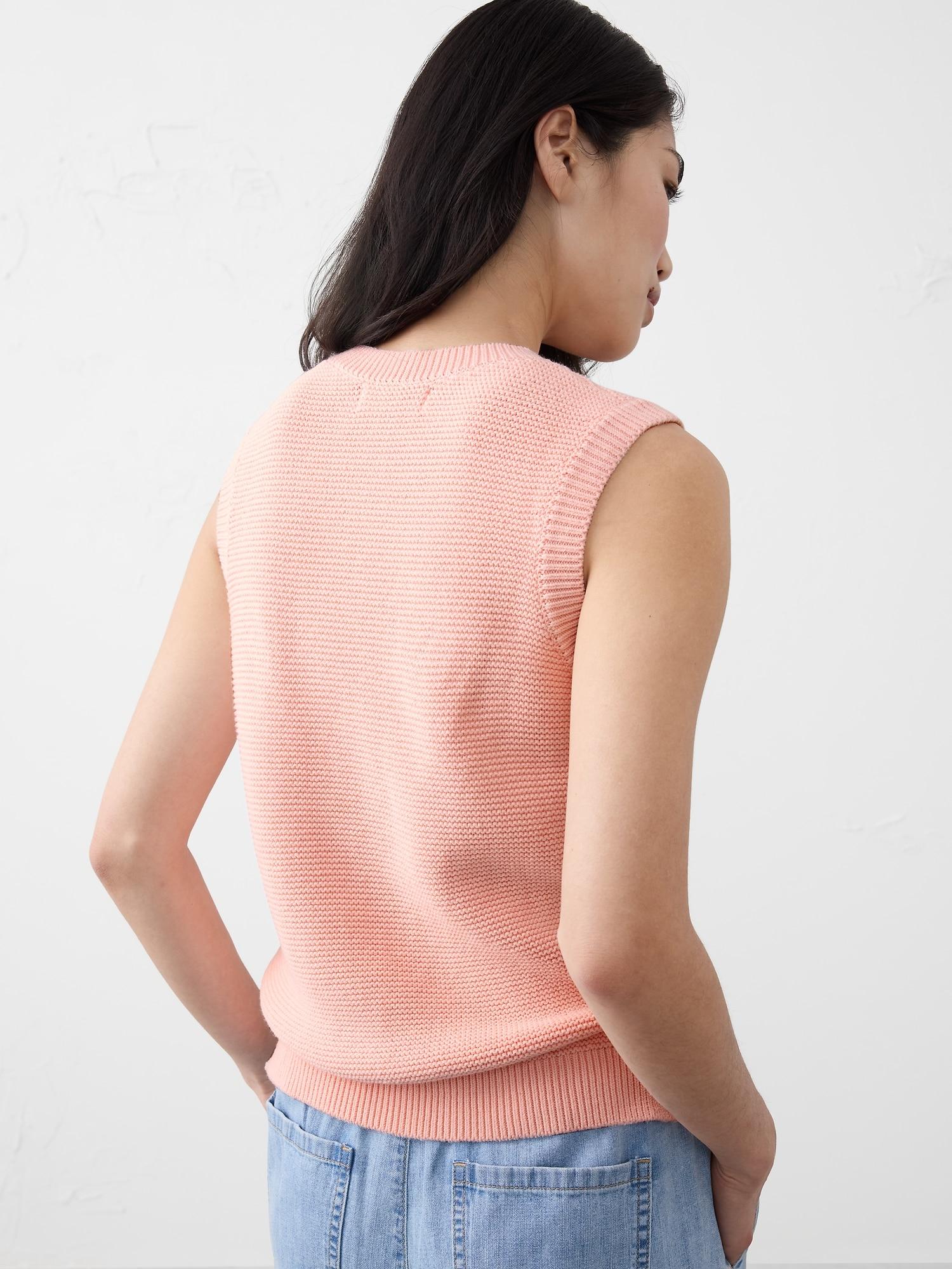 Textured Sweater Tank Product Image