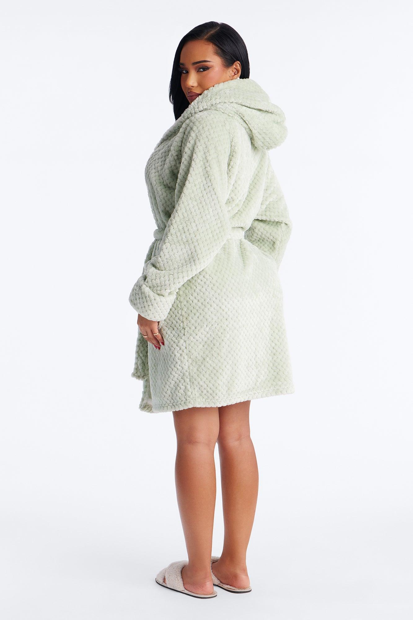 Drifting Away PJ Robe - Sage Female Product Image