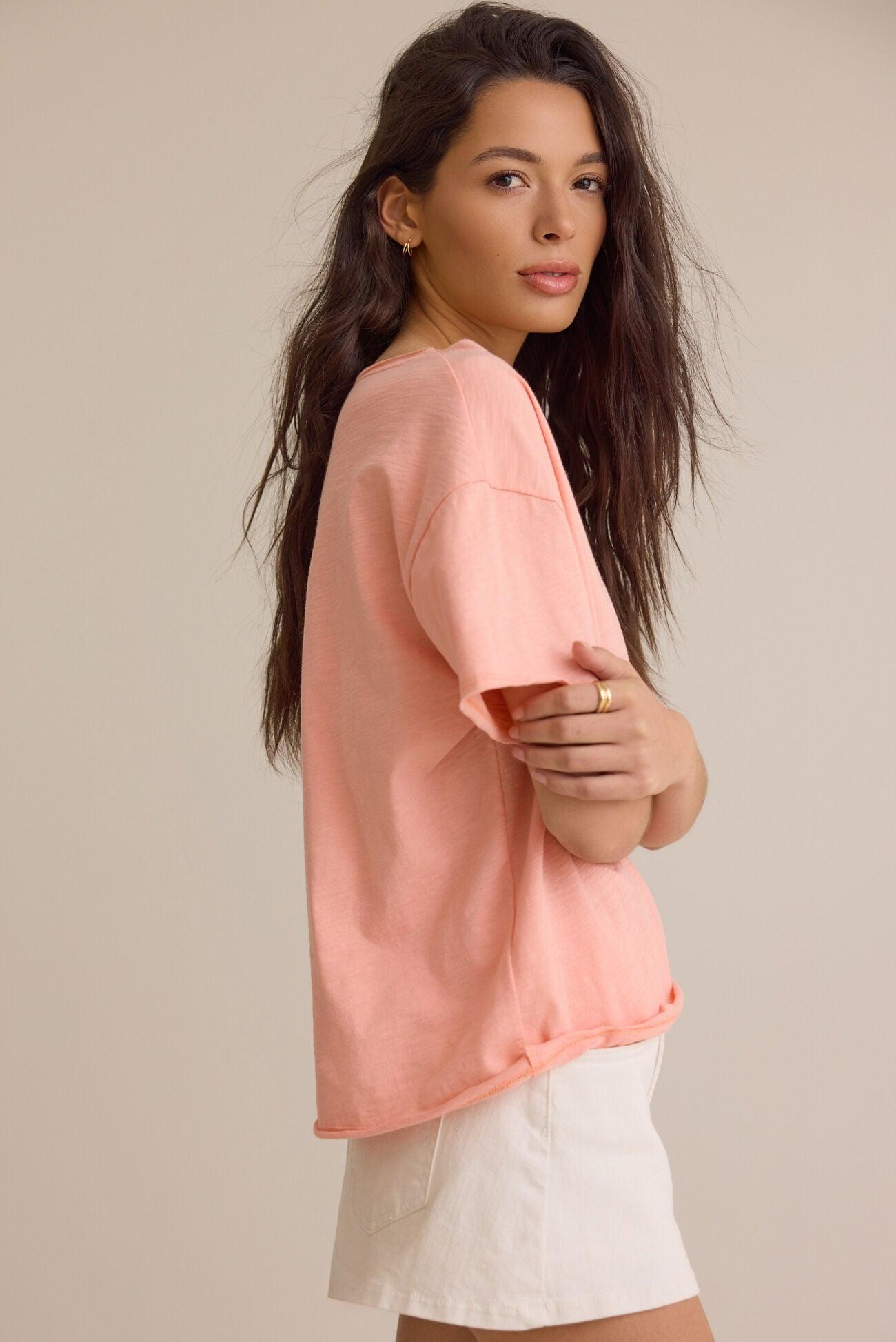 Alyssa Boatneck Tee Product Image