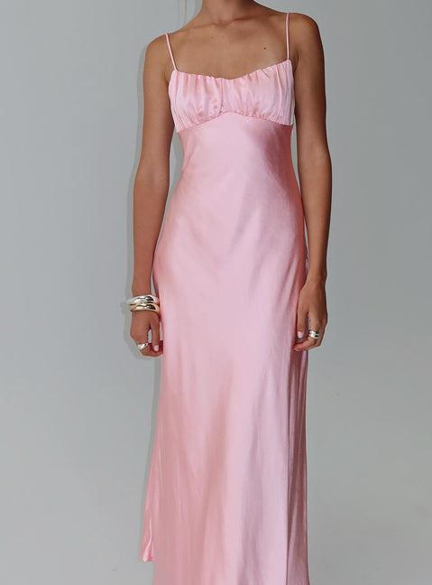 Penelopi Maxi Dress Pink Product Image