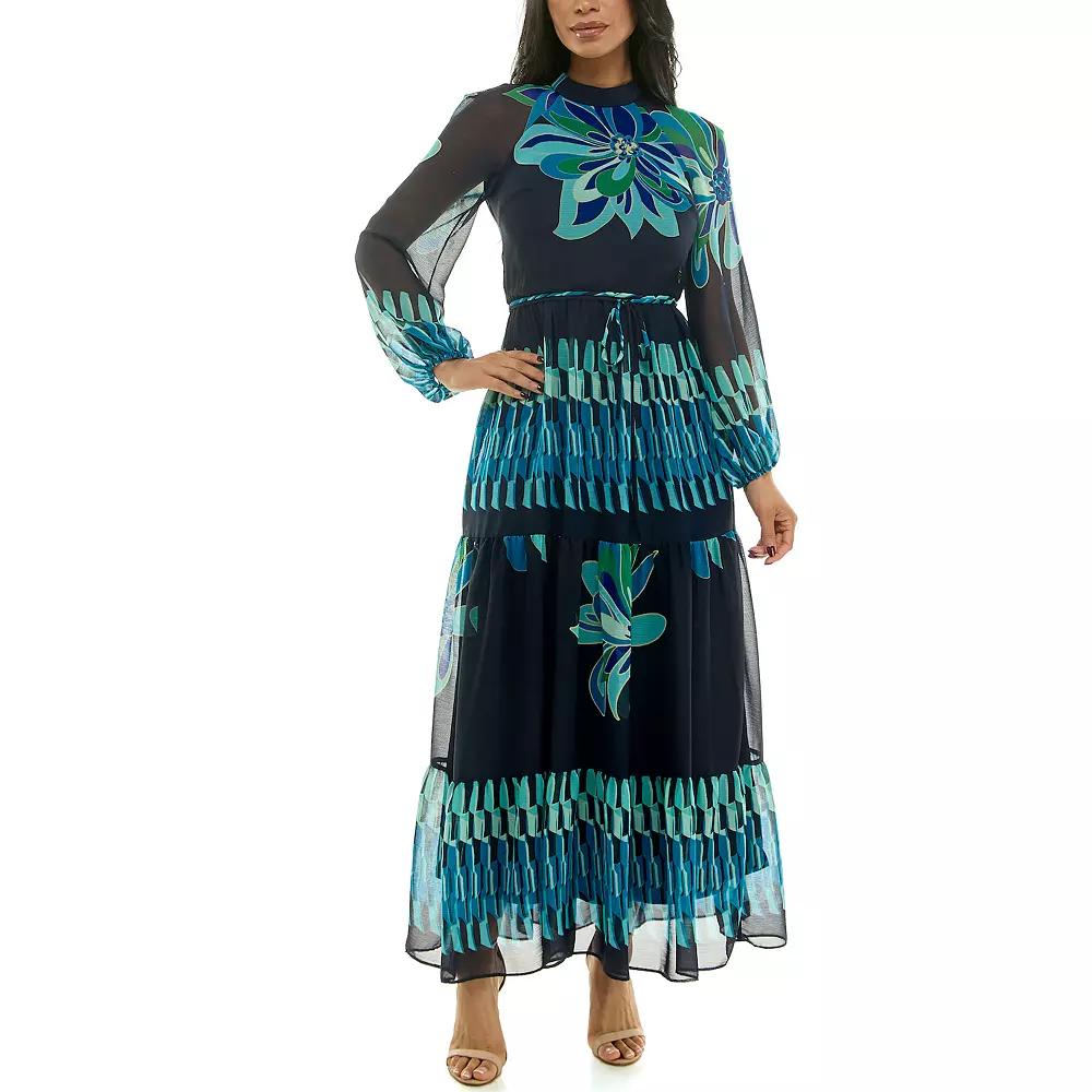 Women's Maison Tara Floral Print Maxi,  Product Image