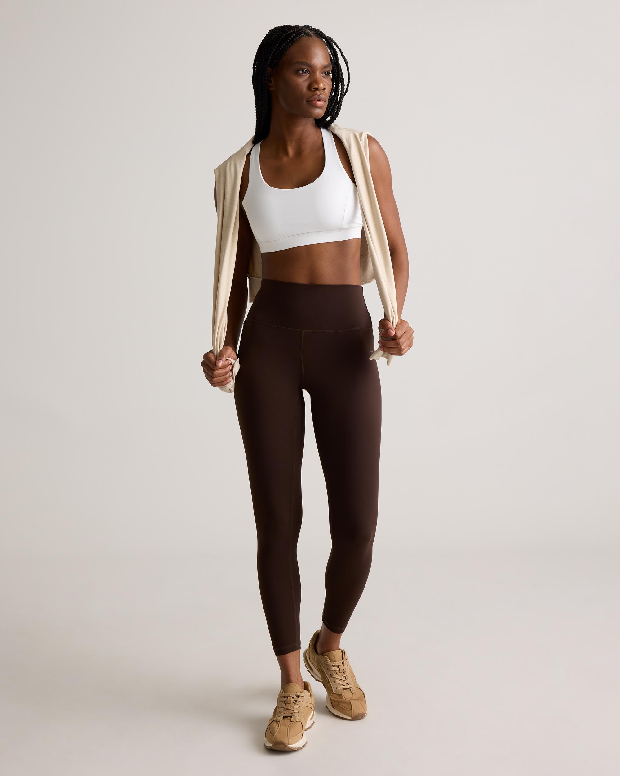 Quince | Women's Power-Up Strappy Sports Bra Size XL, Nylon/Spandex Product Image