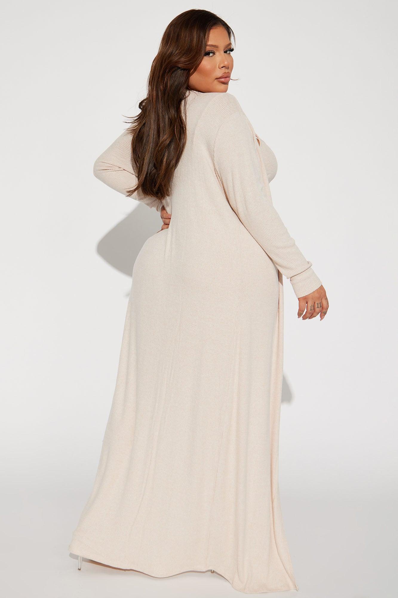 Elodie Jumpsuit Set - Nude Product Image