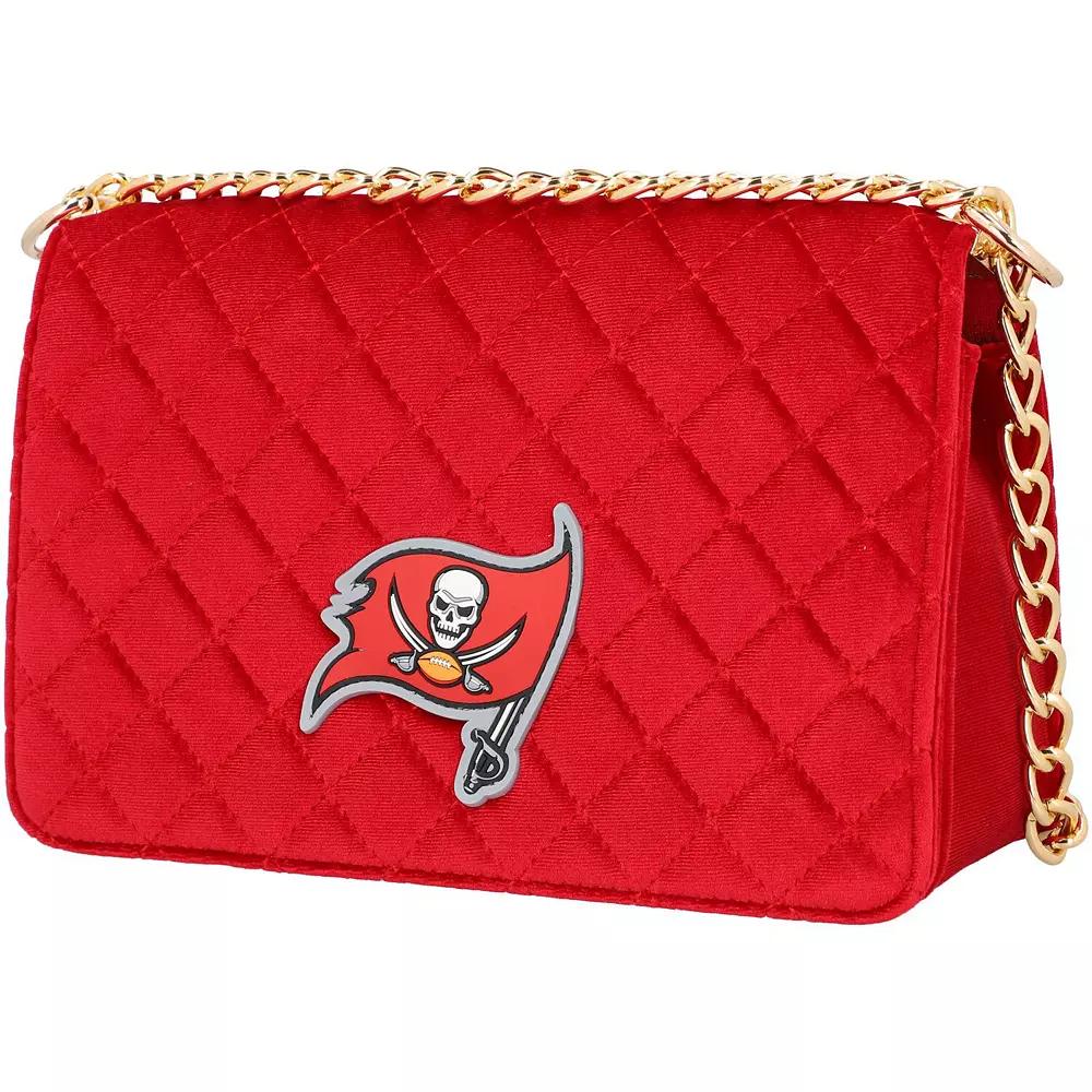 Women's Cuce Tampa Bay Buccaneers Velvet Team Color Bag Product Image