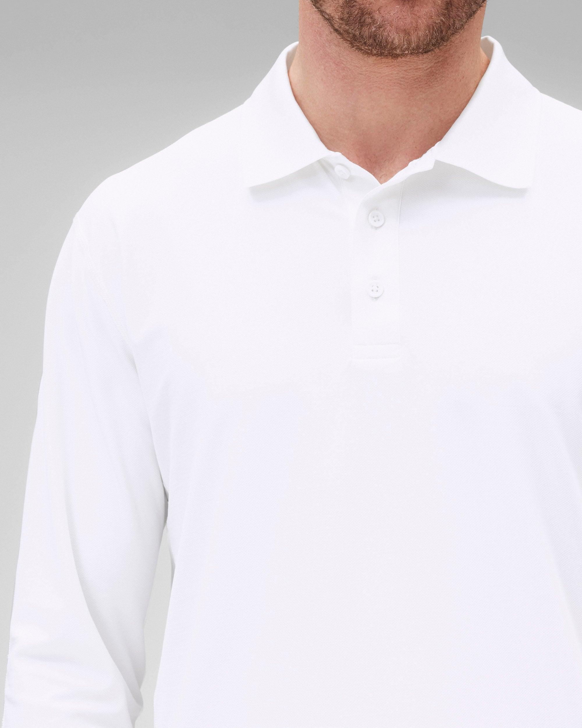 Tech Pique Playoff Standard Long Sleeve Polo Male Product Image