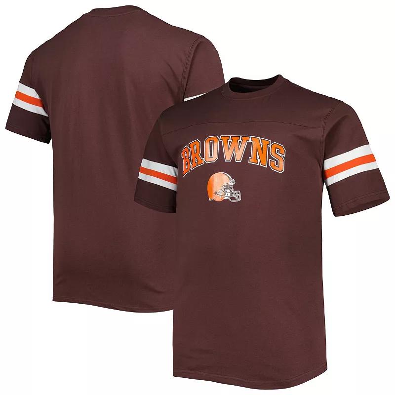 Mens Cleveland s Big & Tall Arm Stripe T-Shirt Product Image