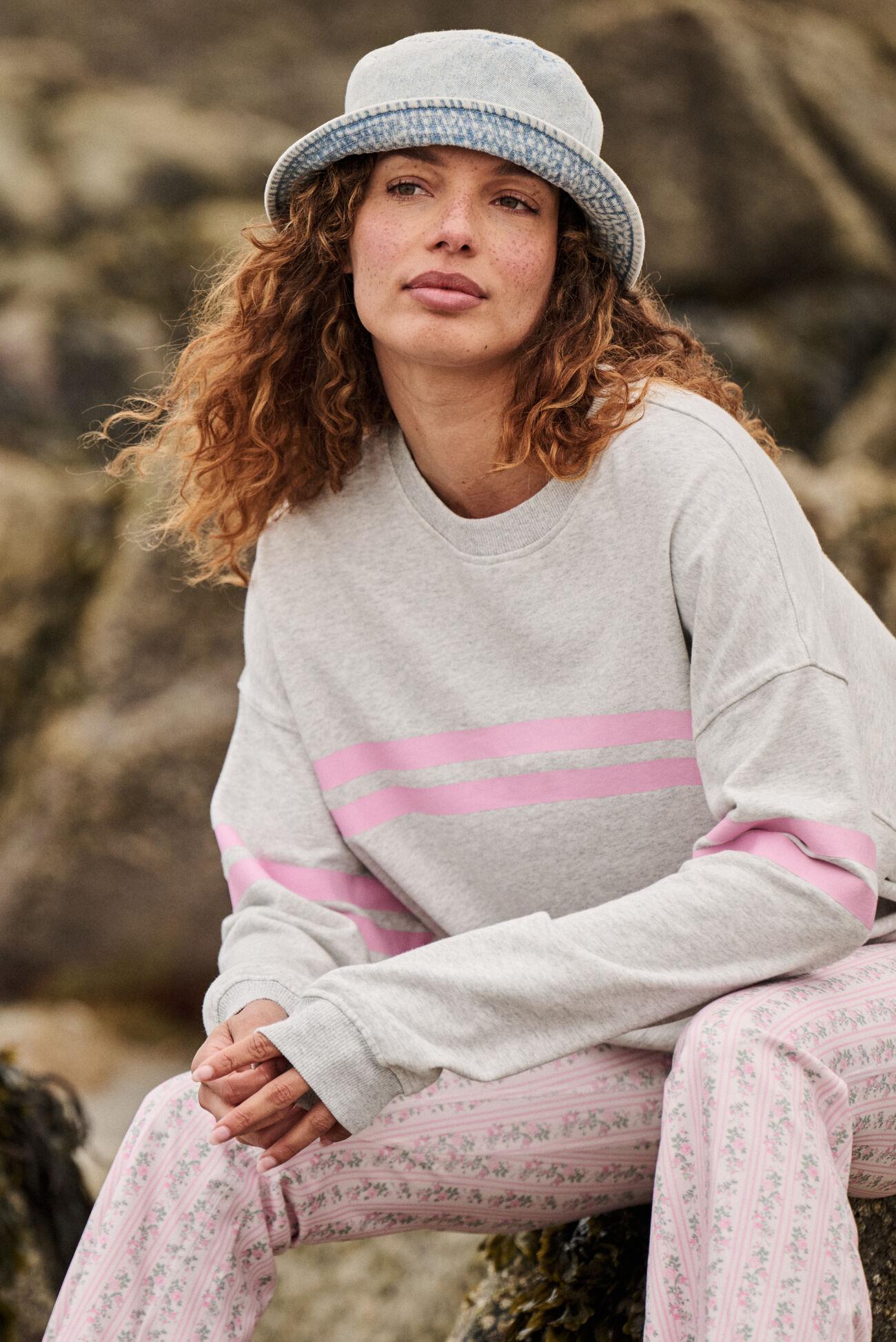 Turbo Striped Sweatshirt Product Image