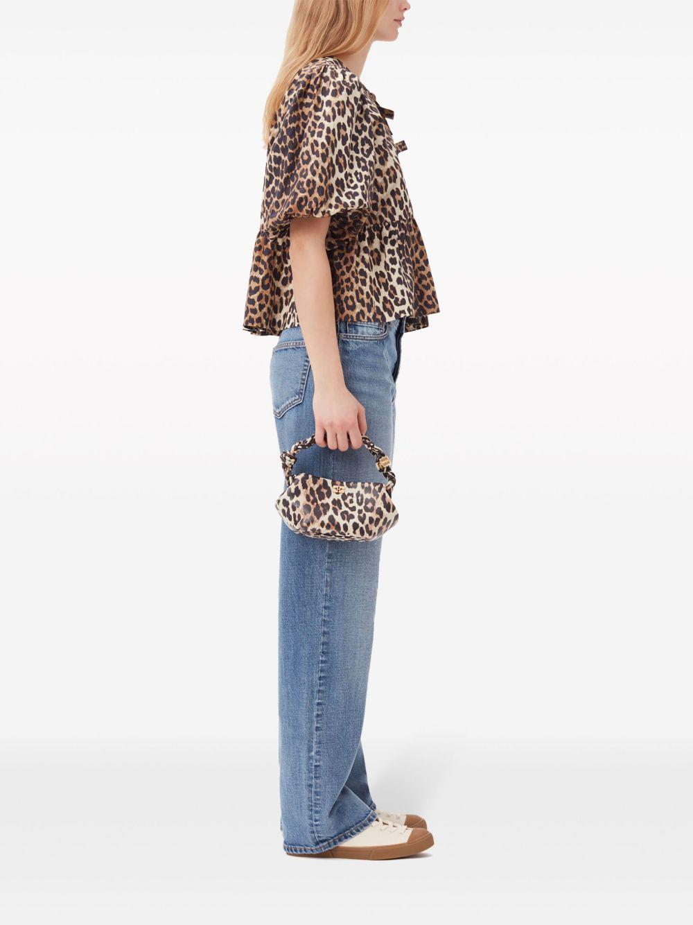 Bou leopard-print mini bag Product Image