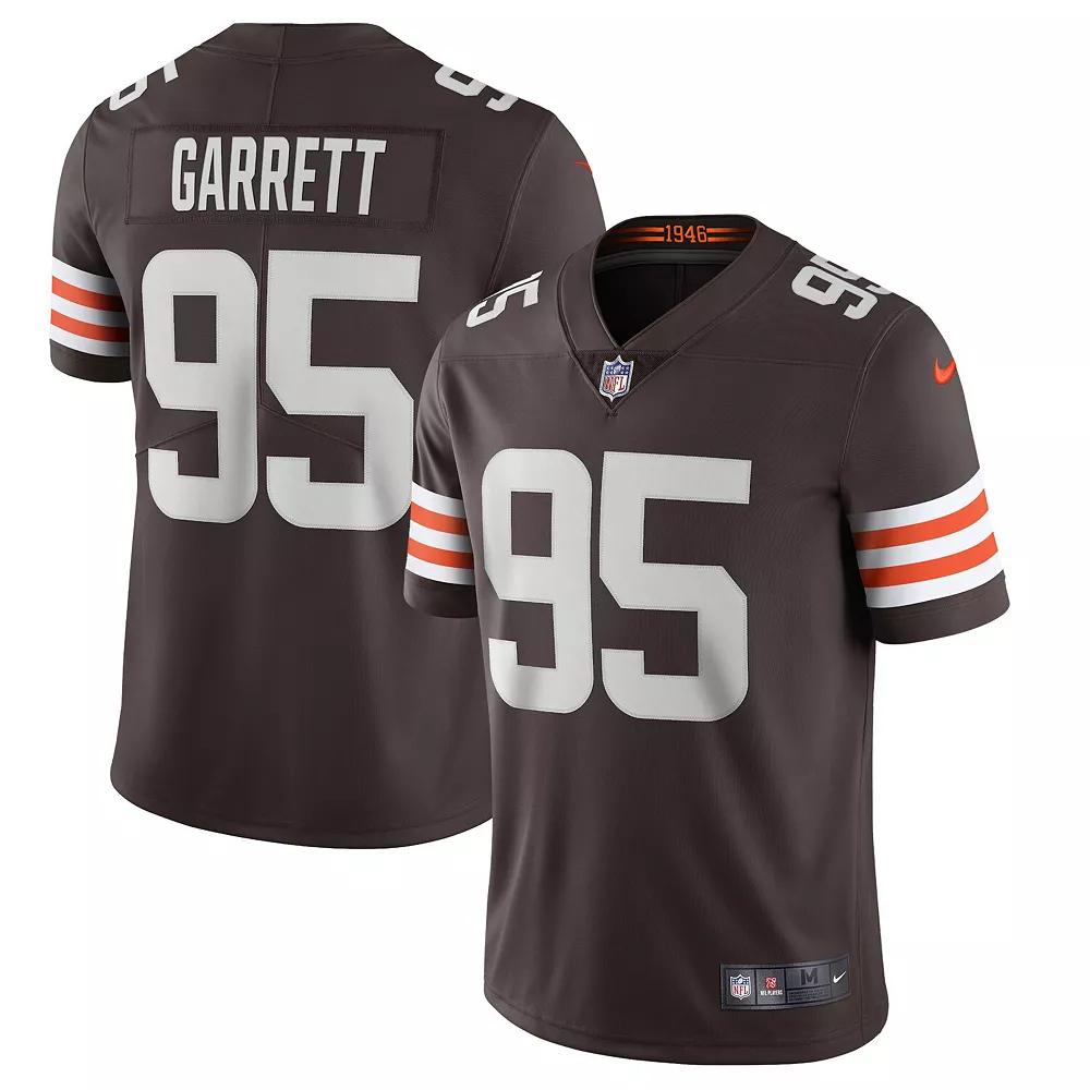 Men's Nike Myles Garrett Brown Cleveland Browns Vapor Limited Jersey,  Product Image