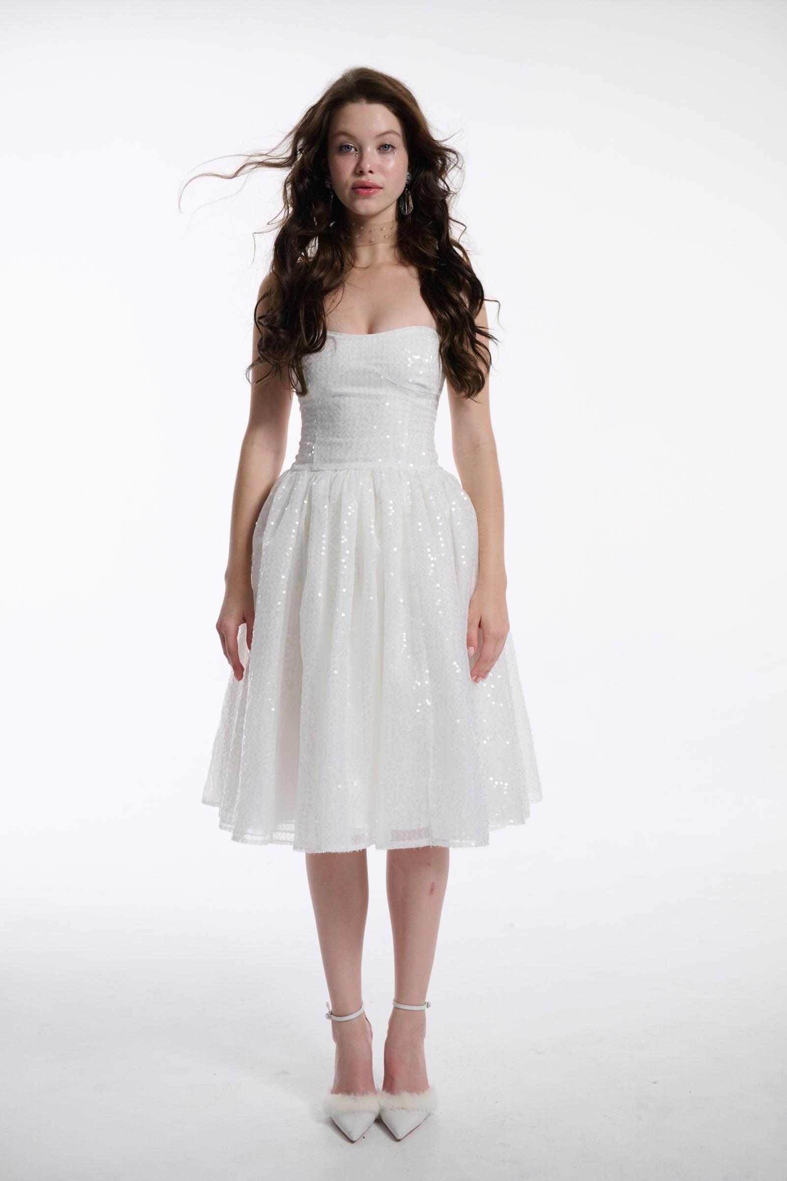 The Frosted Degas Dress Product Image