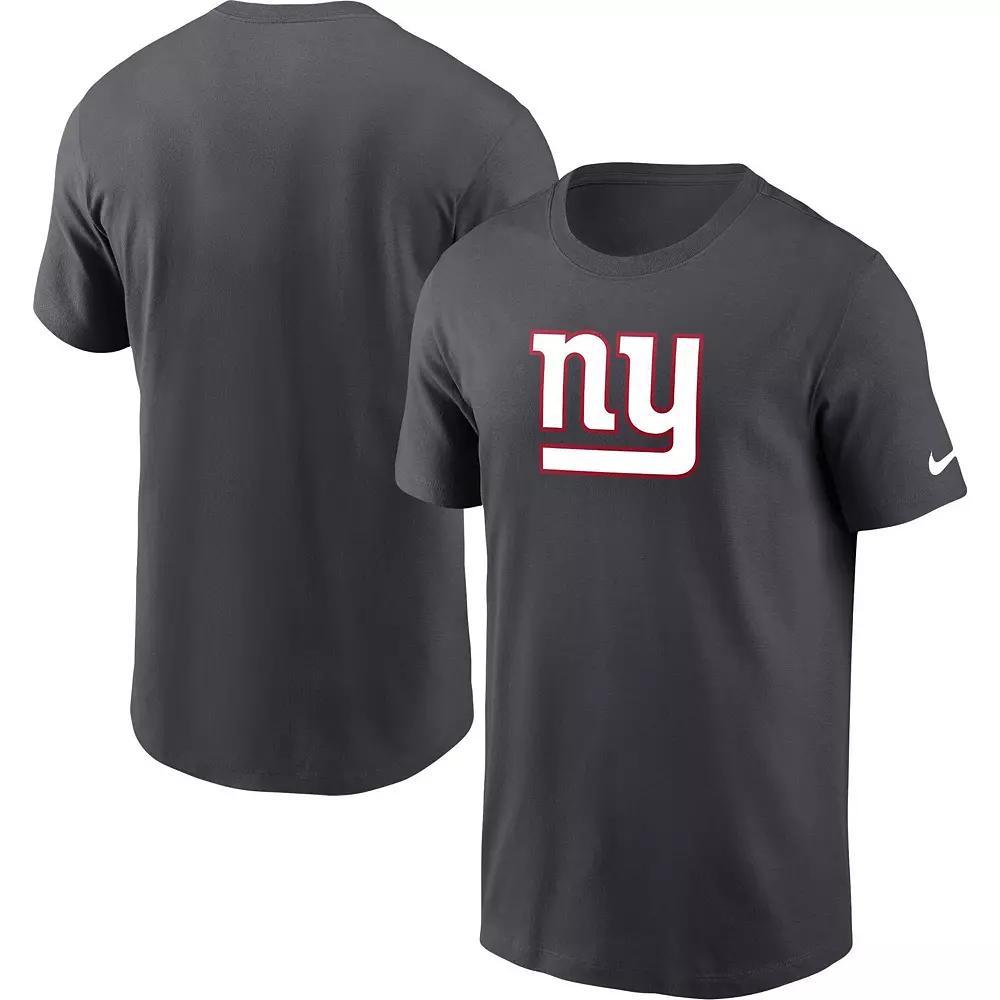 Men's Nike Charcoal New York Giants Primary Logo T-Shirt,  Product Image