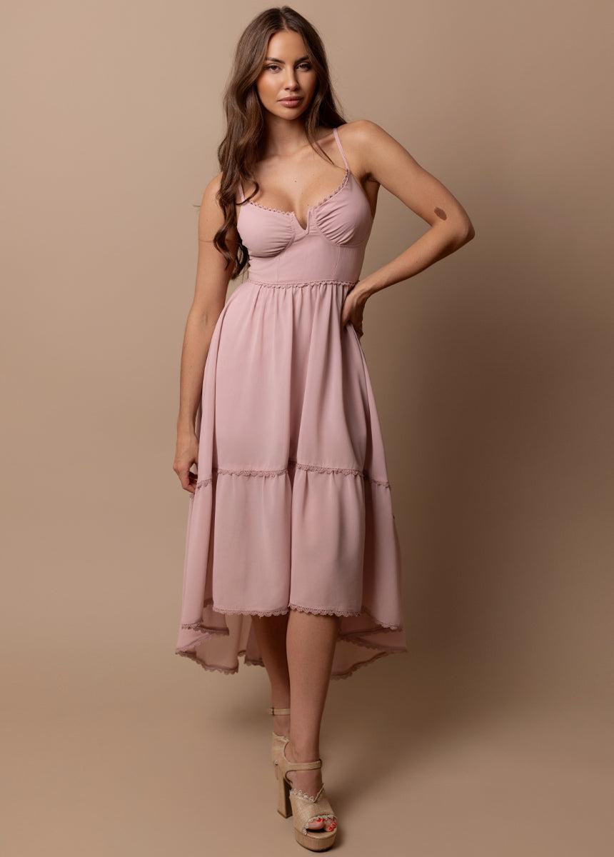 Vola Dress in Light Orchid Female Product Image