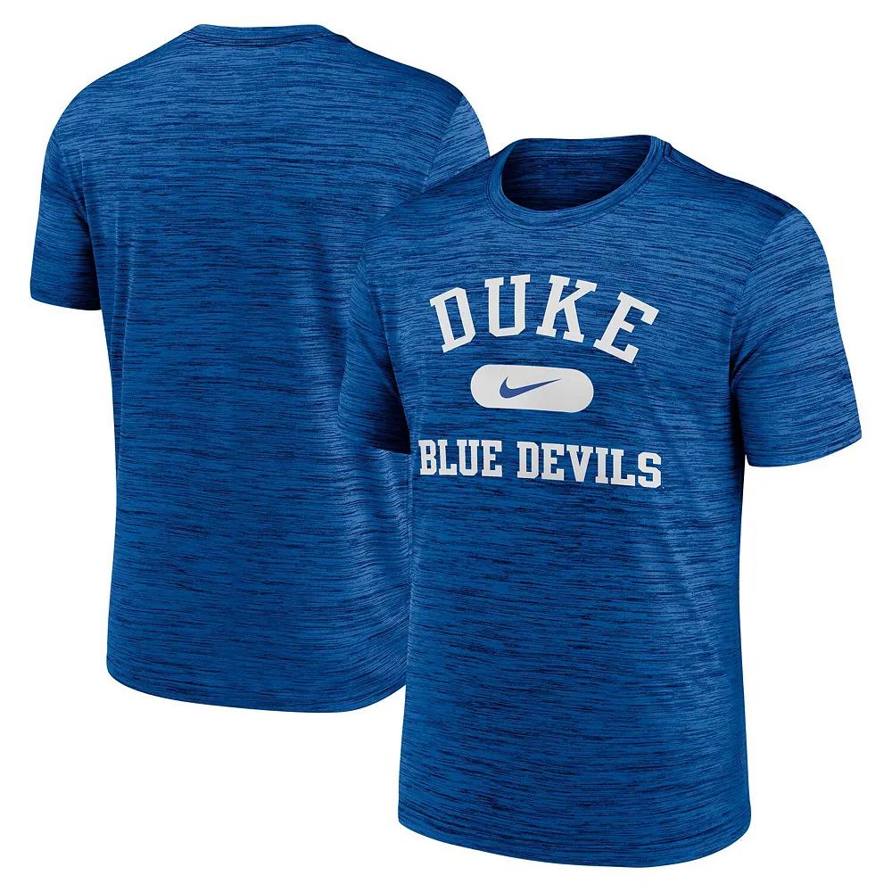 Men's Nike Royal Duke Blue Devils Velocity Mascot Performance T-Shirt,  Product Image