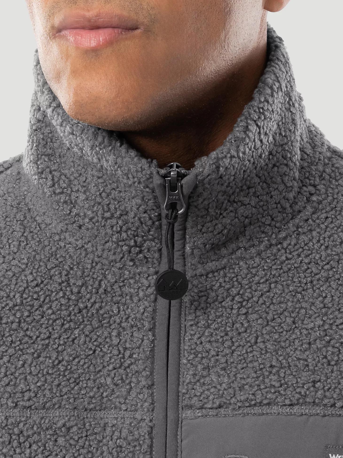 Men's Wrangler ATG™ Sherpa Utility Hiking Vest Caviar Product Image