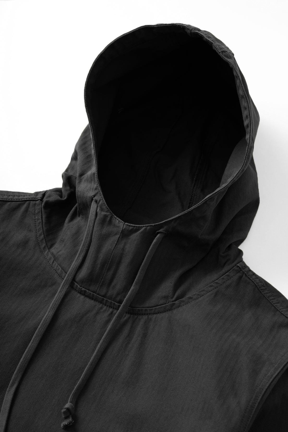 Herringbone Market Smock - Black Product Image