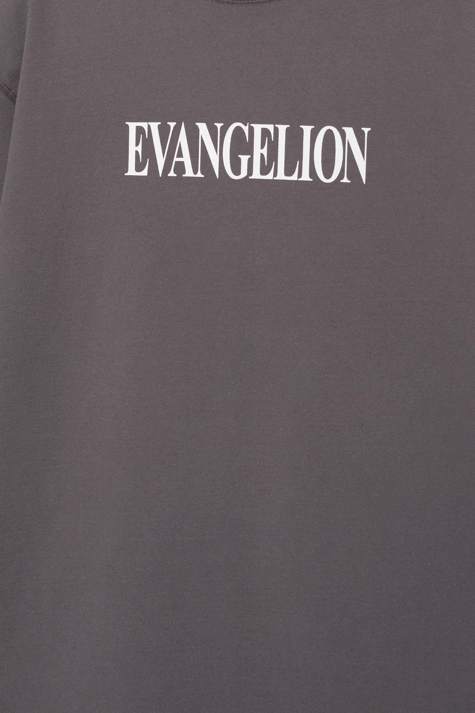 Grey Evangelion T-shirt Product Image