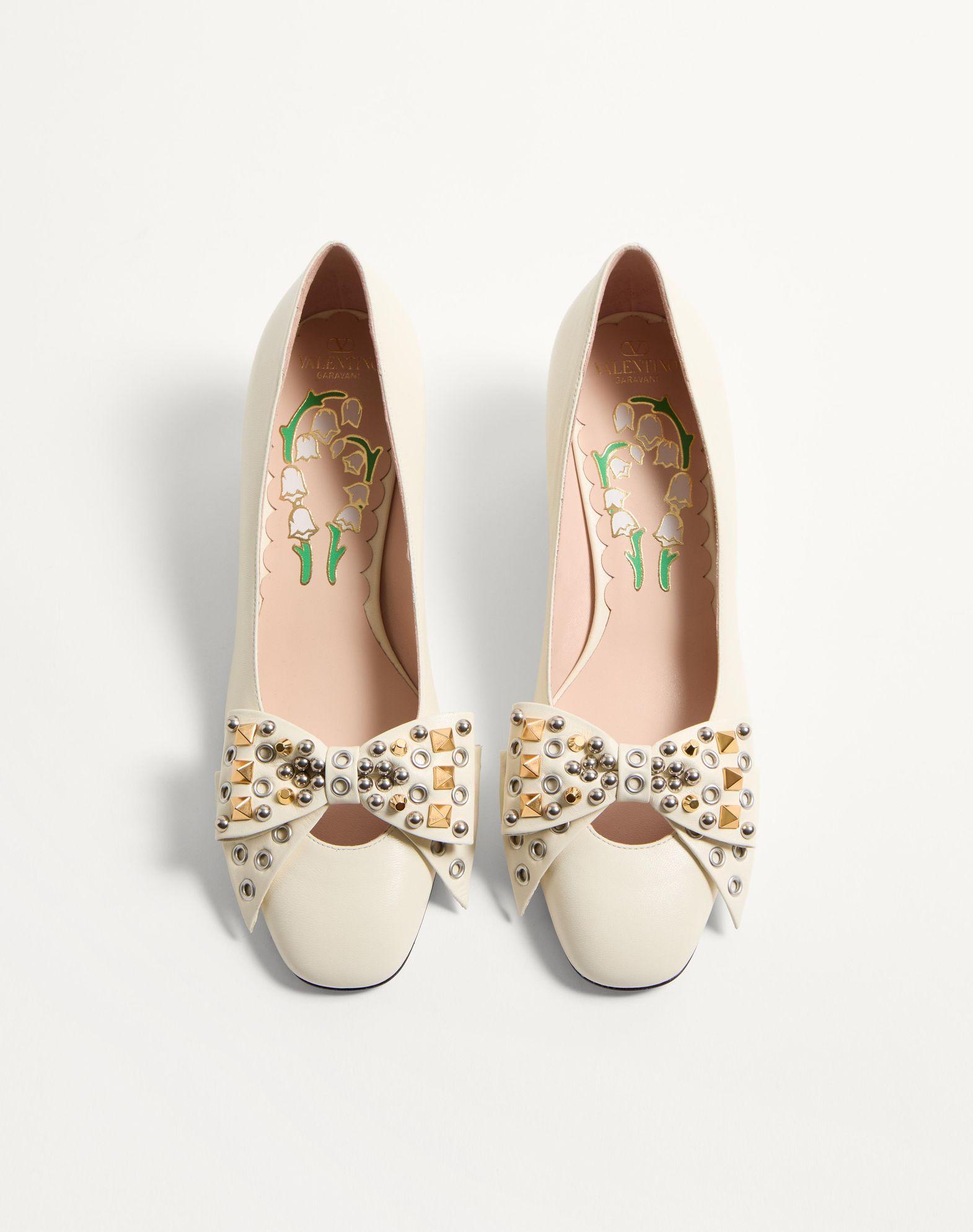 Bowow Pump In Kidskin With Studs 45Mm Product Image