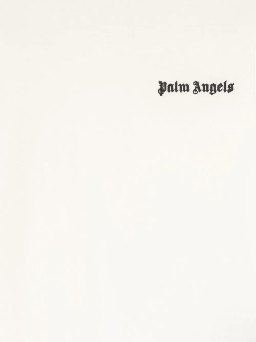 logo-embroidered cotton T-shirt Product Image