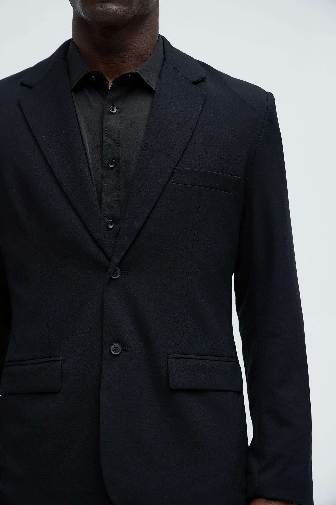 The Modern Stretch Suit Jacket - Black Product Image