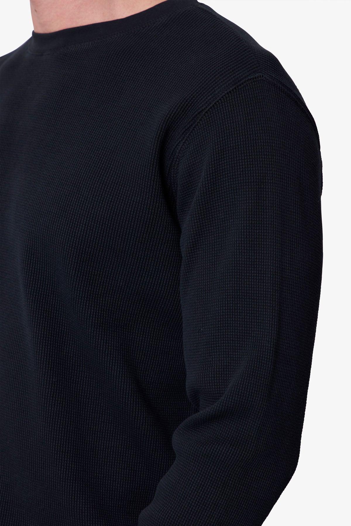 Basic Thermal L/S Tee - Black Product Image