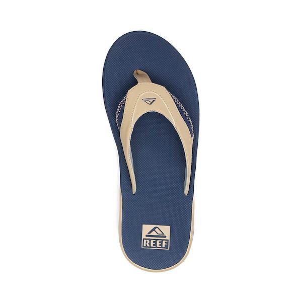 Mens Reef Fanning Sandal Navy Product Image