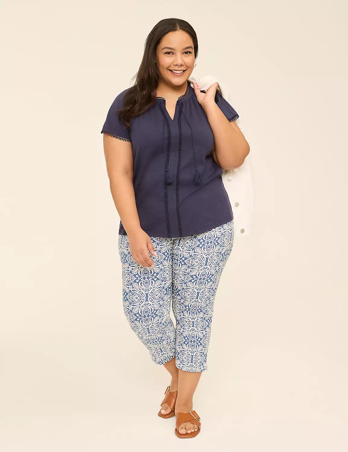 4-Season Slim Capri Pant Product Image