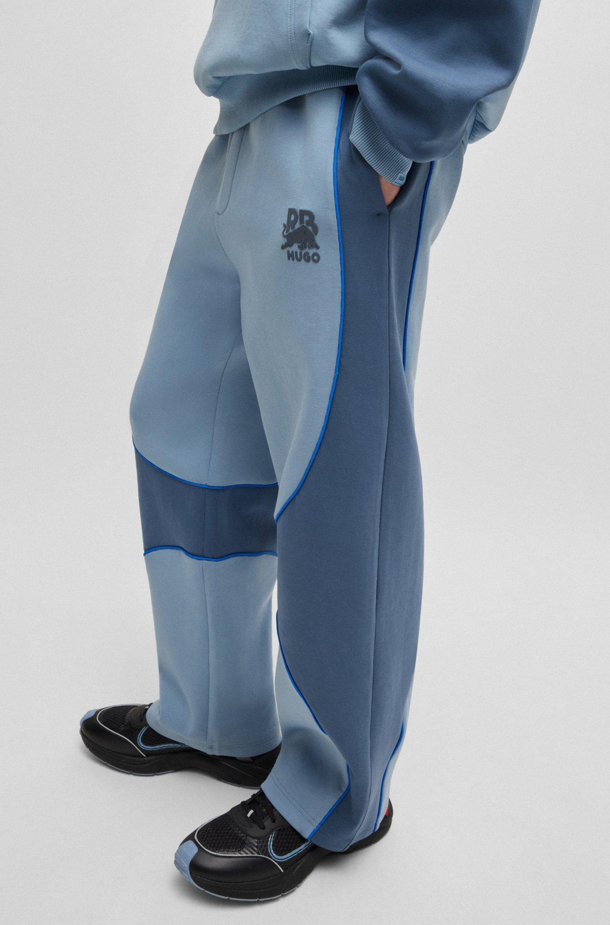 HUGO x RB tracksuit bottoms with piping details Product Image