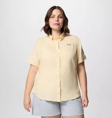Columbia Women's PFG Tamiami II Short Sleeve Shirt - Plus Size- Product Image