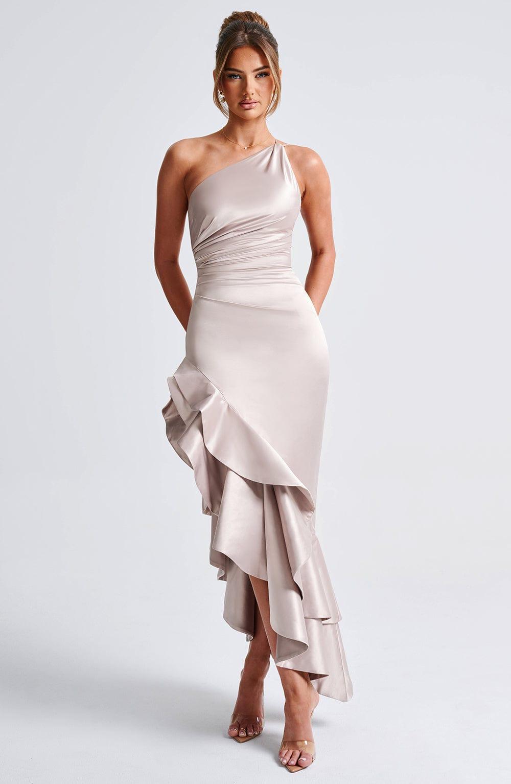 Esmeraya Maxi Dress - Champagne Product Image