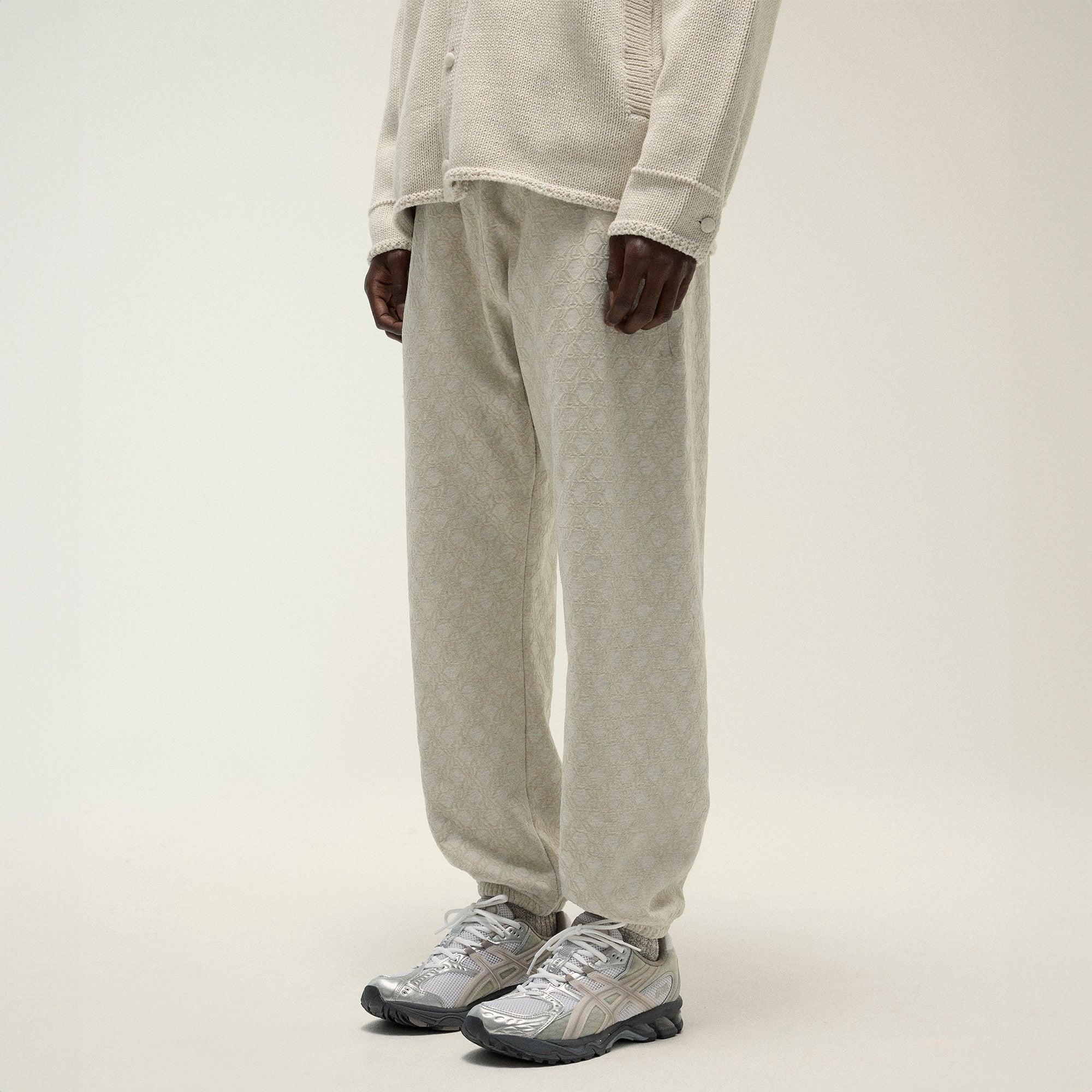 Kith Bonded Fleece Nelson Sweatpant - Sandy Heather Male Product Image