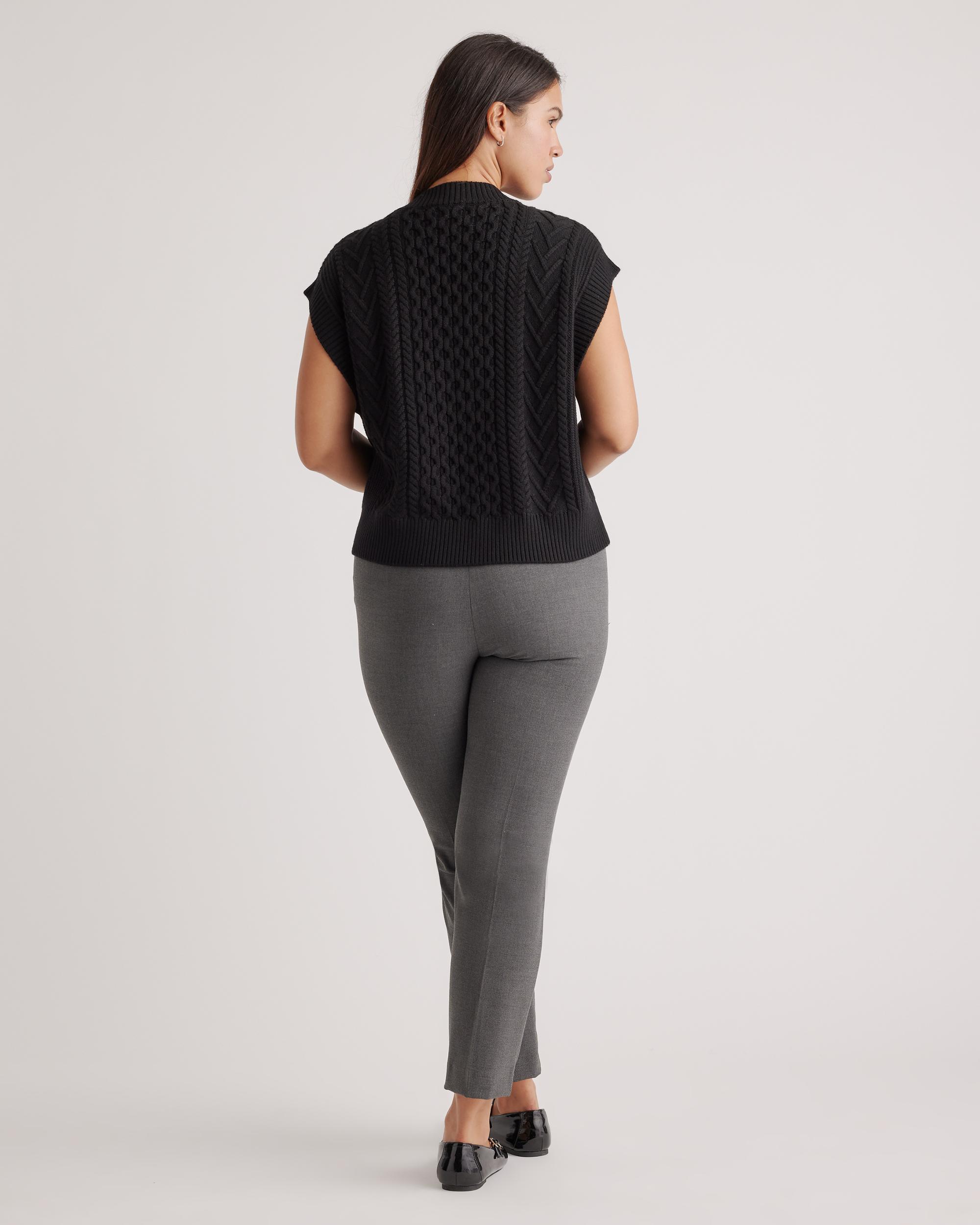 Quince | Women's Australian Merino Wool Cable Sweater Vest Product Image