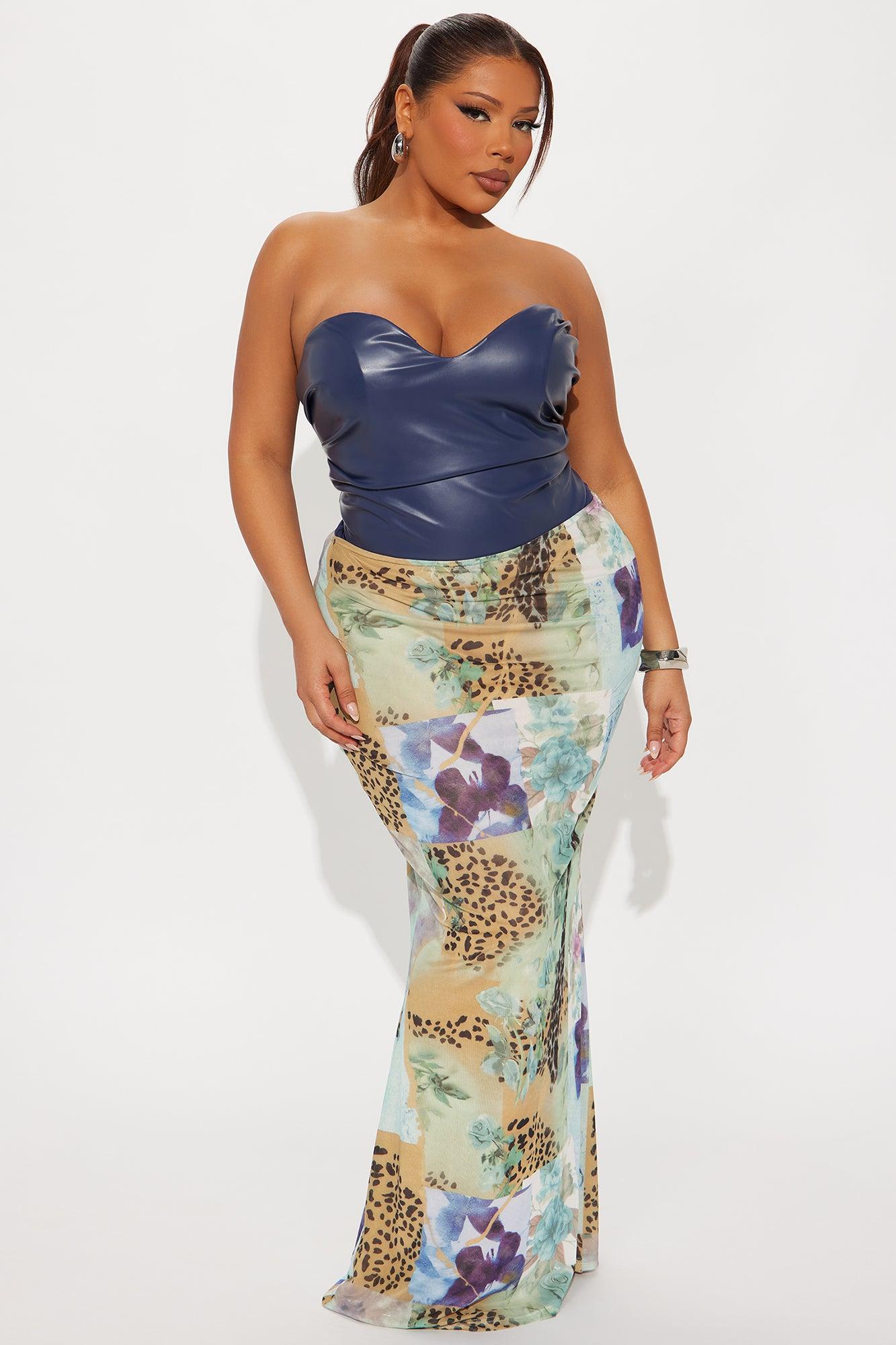 Like It Like That Bodysuit - Navy Female Product Image