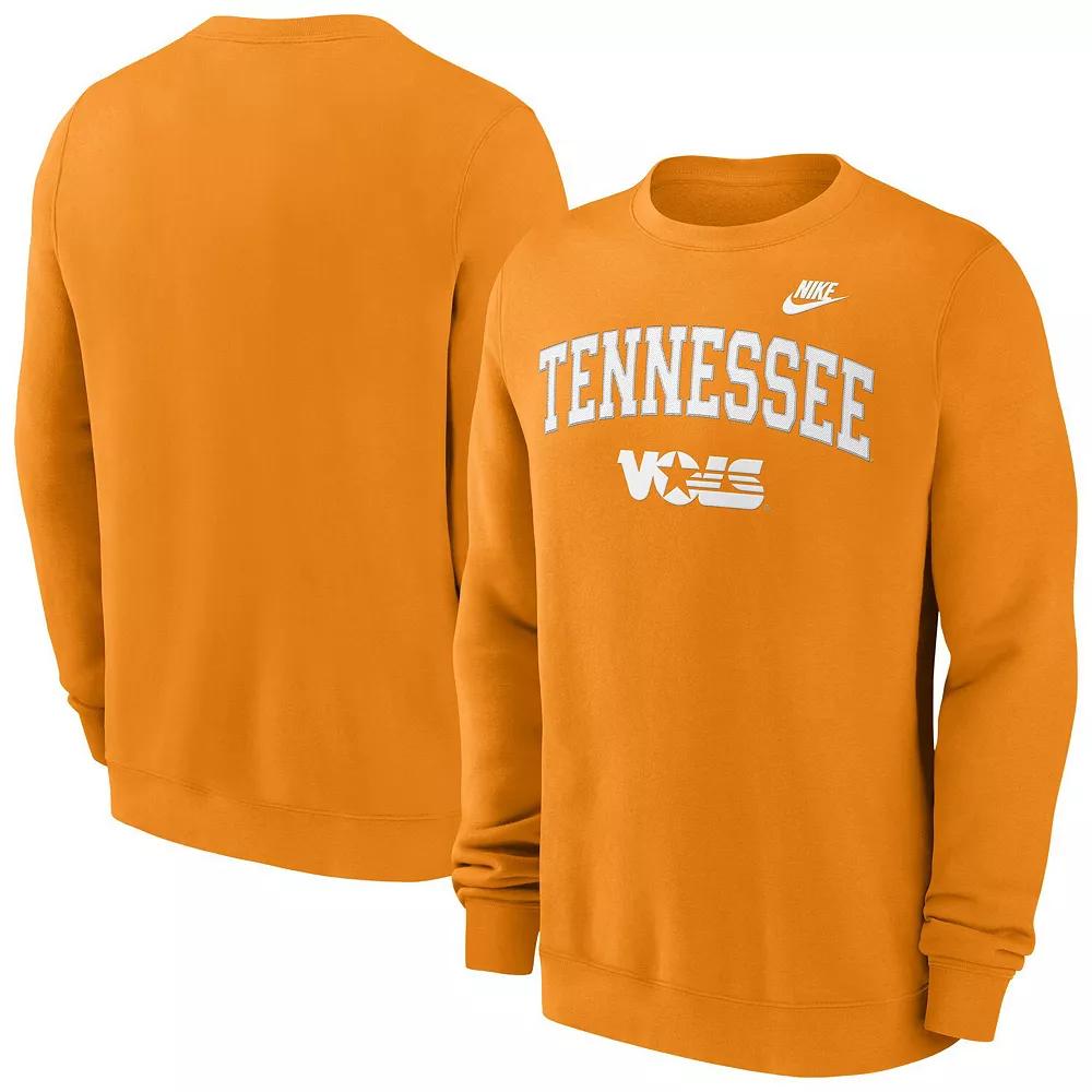 Tennessee Volunteers Legacy Classic Arch Over Logo Nike Men's College Pullover Crew Product Image